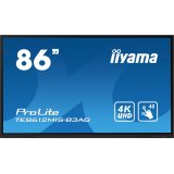 iiyama TE8612MIS-B3AG affichage de messages En forme de kiosk 2,18 m (86") LCD Wifi 400 cd/m² 4K Ultra HD Noir Écran tactile Intégré dans le processeur Android 11 24/7