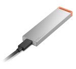 Lenovo 4XB1T88413 lecteur à circuits intégrés externe 2 To USB Type-C 3.2 Gen 2 (3.1 Gen 2) Gris