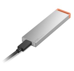 Lenovo 4XB1T88413 lecteur à circuits intégrés externe 2 To USB Type-C 3.2 Gen 2 (3.1 Gen 2) Gris