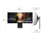 Samsung Monitor Gaming Odyssey OLED G8 da 34" WQHD Curvo