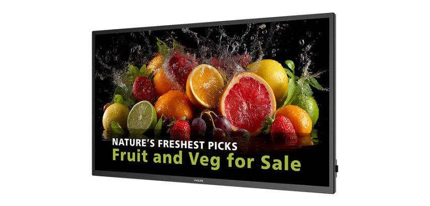 Philips Serie 5000 50BDL5050D/00 visualizzatore di messaggi 127 cm (50") LCD Wi-Fi 600 cd/m² Full HD Nero Processore integrato Android