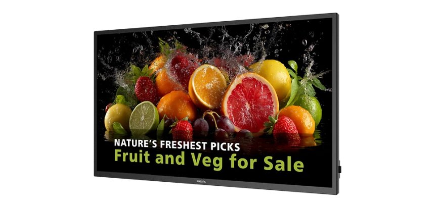 Philips 5000 series 50BDL5050D/00 Écran d'affichage dynamique 127 cm (50") LCD Wifi 600 cd/m² Full HD Noir Intégré dans le processeur Android