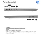 HP ProBook 4 G1i 16 inch Notebook AI PC Intel Core Ultra 5 225U Computer portatile 40,6 cm (16") WUXGA 24 GB DDR5-SDRAM 512 GB SSD Wi-Fi 7 (802.11be) Windows 11 Pro Argento