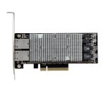 StarTech.com Tarjeta Adaptador de Red PCI Express Ethernet 10GBase-T con 2 Puertos RJ45 Chipset Intel x540