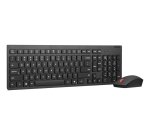Lenovo 4X31R64484 teclado Ratón incluido Oficina RF inalámbrico Español Negro