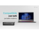 i-tec Thunderbolt5 Quattro Display Docking Station, 5x USB, 2.5 GLAN + Power Delivery 140W