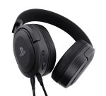 Trust GXT 498 Forta Gaming Headset - Officieel gelicentieerde Playstation 5 gamingheadset – Opklapbare microfoon – Over-ear ontwerp – Zwart