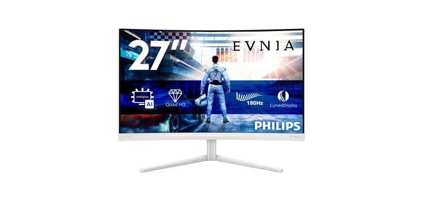 Philips Evnia 5000 27M2C5501/00 écran plat de PC 68,6 cm (27") 2560 x 1440 pixels Quad HD LCD Blanc
