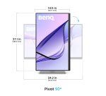 BenQ MA270UP écran plat de PC 68,6 cm (27") 3840 x 2160 pixels 4K Ultra HD Blanc