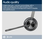 HP Poly Voyager 4320-M Microsoft Teams Certified Headset +BT700 dongle +Charging Stand