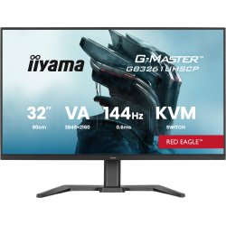 iiyama G-MASTER GB3261UHSCP-B1 écran plat de PC 80 cm (31.5") 3840 x 2160 pixels 4K Ultra HD LED Noir