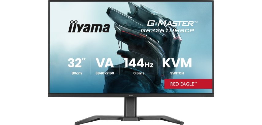 iiyama G-MASTER GB3261UHSCP-B1 écran plat de PC 80 cm (31.5") 3840 x 2160 pixels 4K Ultra HD LED Noir