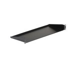 StarTech.com Étagère pour Rack Serveur 1U, Plateau Cantilever Universel pour Rack/Armoire d'Équipement Réseau 19 ", Acier Robuste, Capacité de Charge de 15kg, Profondeur de 18cm