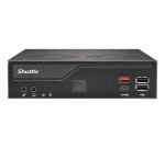 Shuttle Slim PC DH810 , S1851, 1x HDMI (2.1), 1x DP, 1x USB-C (DP), 1x 2.5", 2x M.2, 2x LAN (Intel 1G + 2.5G), 2x COM, fonctionnement permanent 24/7, attaches VESA