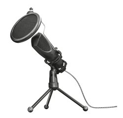 Trust GXT 232 Mantis Black PC microphone