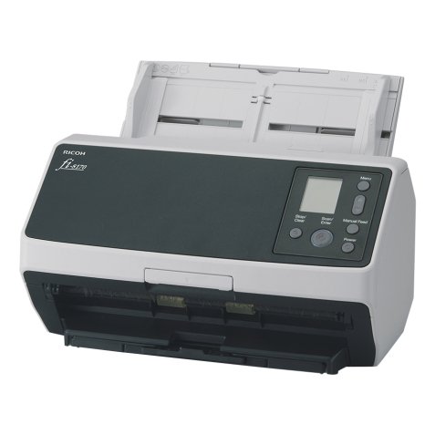 Ricoh fi-8170 ADF-/handmatige invoer scanner 600 x 600 DPI A4 Zwart, Grijs