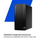 HP EliteDesk 8 SFF G1i AI Wolf Pro Security Edition Intel Core Ultra 5 235 16 Go DDR5-SDRAM 512 Go SSD Windows 11 Pro PC AI PC Noir