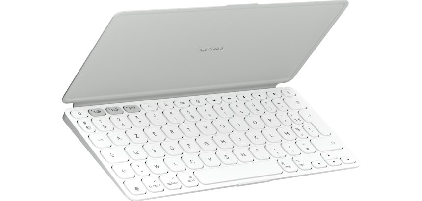 Logitech 920-013007 clavier pour tablette AZERTY Français Bluetooth Blanc
