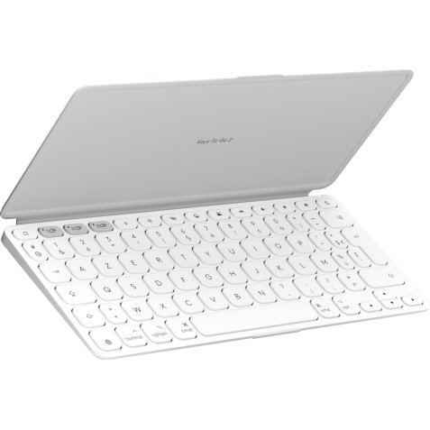 Logitech Keys-To-Go 2 clavier Universel Bluetooth AZERTY Français Blanc