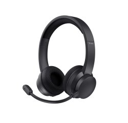 Trust Ayda Headset Wired & Wireless Head-band Calls/Music USB Type-C Bluetooth Black