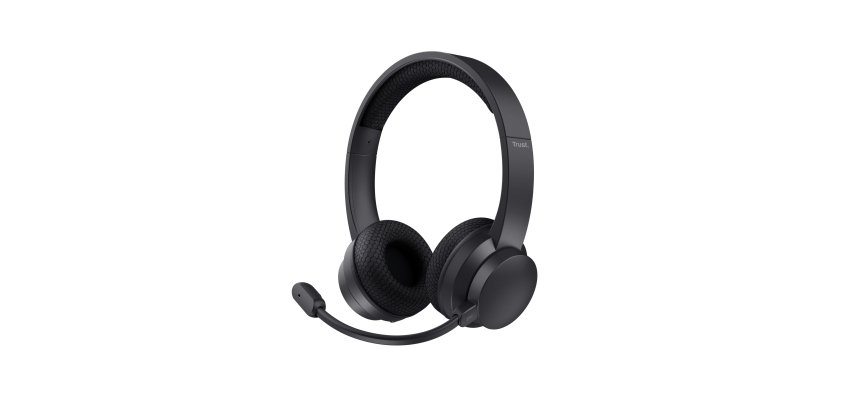 Trust Ayda Auriculares Inalámbrico y alámbrico Diadema Llamadas/Música USB Tipo C Bluetooth Negro