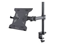 StarTech.com Laptop Bureausteun, Monitor en Laptop Beugel, Schermen tot 34in (8kg) & Laptops (4.5kg), Gearticuleerde VESA Laptopsteun, Bureauklem/Doorvoertule