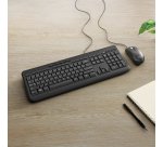 Incase Designed by Microsoft Wired Desktop 600 teclado Ratón incluido Universal USB QWERTY Alemán Negro