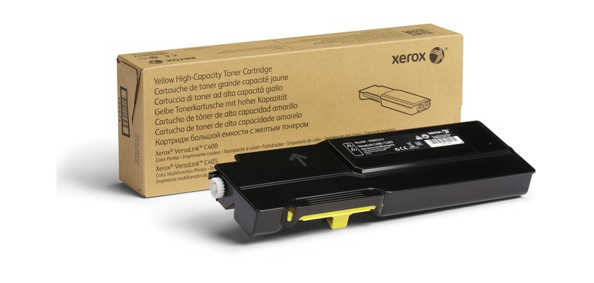 Xerox Cartouche de toner Jaune de Grande capacité Imprimante couleur ® VersaLink® C400/multifonctions ® VersaLink® C405 (4800 pages) - 106R03517