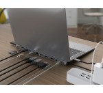 Conceptronic DONN17G laptop dock/port replicator Wired USB 3.2 Gen 1 (3.1 Gen 1) Type-C Grey