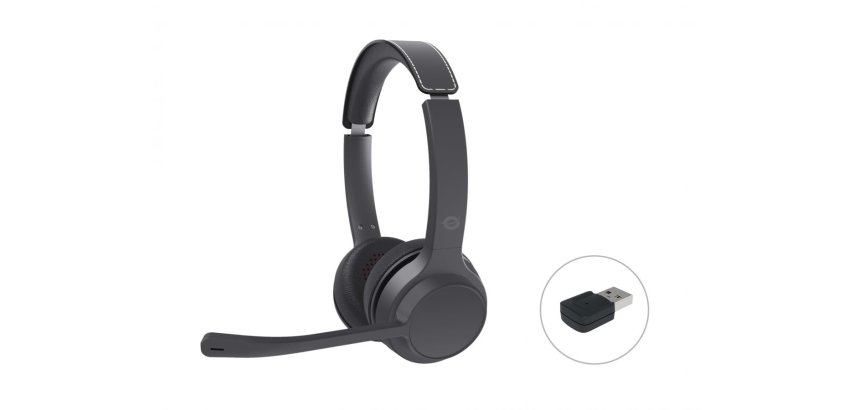 Conceptronic POLONA04BA cuffia e auricolare Cuffie Con cavo e senza cavo A Padiglione Musica e Chiamate USB tipo-C Bluetooth Nero