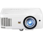 Viewsonic LSD300W-ST vidéo-projecteur Projecteur à focale courte 3300 ANSI lumens DLP WXGA (1280x800) Blanc