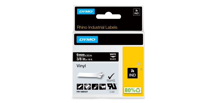 DYMO IND Vinyl Labels