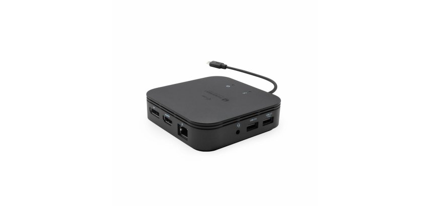 i-tec Thunderbolt 3 Travel Dock Dual 4K Display with Power Delivery 60W + Universal Charger 77 W
