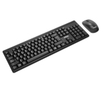 Nilox NXKMWE011 teclado Ratón incluido Oficina RF inalámbrico Español Negro