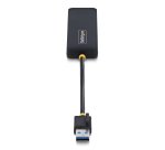 StarTech.com Hub USB-A 4 Ports, 5Gbps, Alimenté par Bus, Mini Hub USB de Voyage, Splitter USB 3.0 Multiport, Hub USB Portable, Protection Contre les Surintensités (OCP)