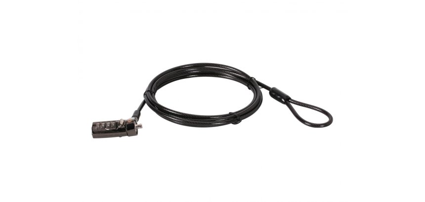 Conceptronic CUSTODIO01BN cable antirrobo Negro 1,8 m