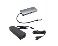 i-tec Metal USB-C Nano Dock HDMI/VGA with LAN + Charger 100W