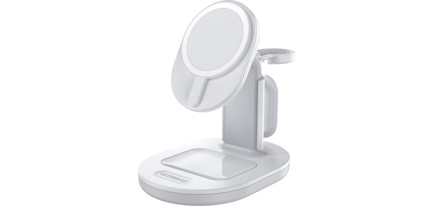 OtterBox 78-81157 chargeur d'appareils mobiles Casques, Smartphone, Smartwatch Blanc USB Recharge sans fil Charge rapide Intérieure