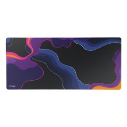 Trust GXT 759 XXL Tappetino per mouse per gioco da computer Nero, Blu, Rosa, Viola