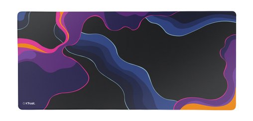 Trust GXT 759 XXL Tapis de souris de jeu Noir, Bleu, Rose, Violet