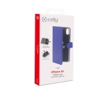 Celly Wally mobile phone case 15.5 cm (6.1") Wallet case Blue