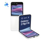 Samsung Galaxy Z Flip7 FE Smartphone AI, RAM 8GB, 256GB, Display 3,4" Super AMOLED/6,7" Dynamic AMOLED 2X, Fotocamera 50MP, White