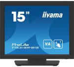 iiyama T1531SR-B1S écran plat de PC 38,1 cm (15") 1024 x 768 pixels XGA LCD Écran tactile Noir