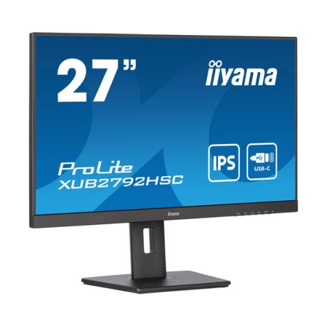 iiyama ProLite XUB2792HSC-B5 LED display 68,6 cm (27") 1920 x 1080 pixels Full HD Noir