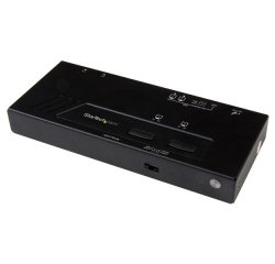 StarTech.com 2x2 HDMI Matrix switch - 4K met snelschakeling en auto-sensing