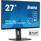 iiyama ProLite XUB2797QSNP-B1 écran plat de PC 68,6 cm (27") 2560 x 1440 pixels Wide Quad HD LED Noir