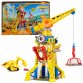 Rubble & Crew, Torre del Cantiere Generale, set di gioco con personaggio di Rubble, luci e suoni, bulldozer giocattolo e sabbia inclusi, giocattoli per bambini e bambine dai 3 anni in su