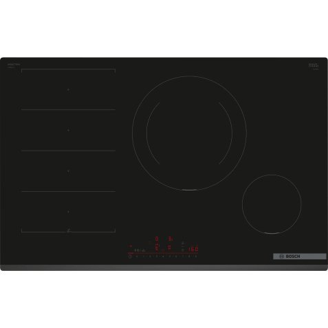 BOSCH Plaque induction PXE831HC1E, Série 6, 80 cm Flex Induction