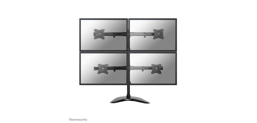 Neomounts NM-D335D4BLACK Support d'écran à poser 10-27"