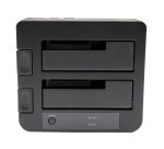 StarTech.com Dock pour Disque Dur à 2 baies USB 3.0 / eSATA vers SATA, Dock pour Disque Dur USB, Station d'Accueil pour SSD/HDD Externe 2,5/3,5" SATA I/II/III,Docking Station pour Disque Dur Chargement par le Haut